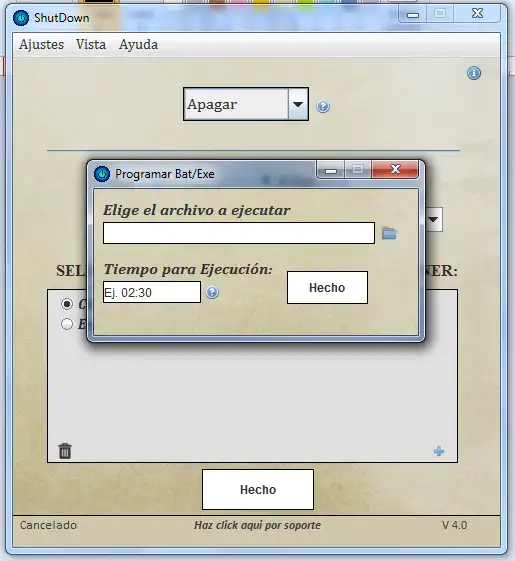 Download web tool or web app ShutDown 4.1 [En Español]